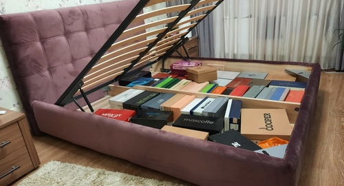 Перетяжка изголовья кровати. Перевицкий Торжок