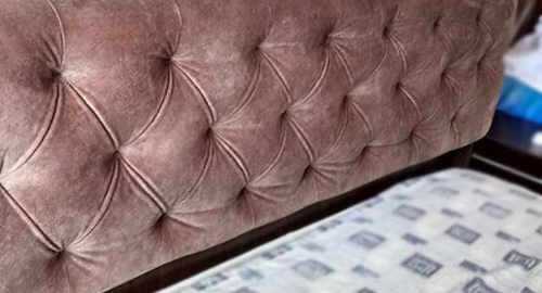 Перетяжка спинки кровати. Перевицкий Торжок