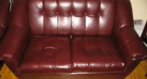 Обивка дивана кожей. Перевицкий Торжок
